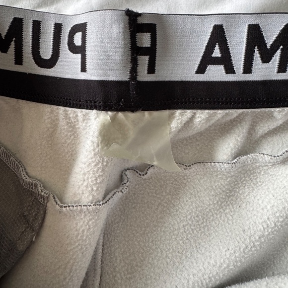 Puma Men's Athletic Fleece Performance Jogger Sweatpants Gray Lounge pants - Picture 8 of 16